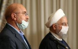مجلس روحانی را به توپ بست | پشت پرده همصدایی قالیباف و تندروها علیه حسن روحانی و ظریف چیست؟ حمله قالیباف به رئحانی,چاپلوسی و وابستگی به روسیه