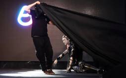 ربات انسان نمای روسیه,زمین خوردن ربات انسان نمای روسیه