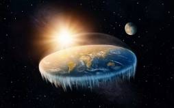 اگر زمین تخت است چرا ما از لبه آن سقوط نمیکنیم؟ کره زمین,تخت بودن زمین