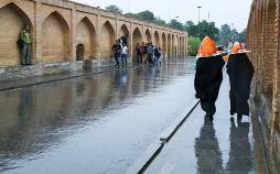 باران در اصفهان,زمان بارش باران در اصفهان در پاییز 1404