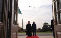 امضای «توافق راهبردی» میان آمریکا و عربستان | ترامپ به بن سلمان اف-۳۵ می دهد ترامپ و بن سلمان,امضای توافق راهبردی میان آمریکا و عربستان