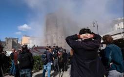 حوادث رم,ریزش بخشی از یک برج قرون وسطایی در رم