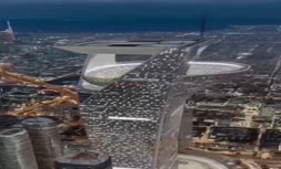 فیلم | ورزشگاهی در آسمان؛ طرح عربستان برای استادیوم میزبان جام جهانی