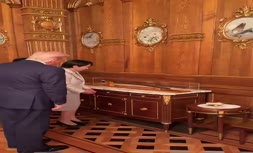 فیلم | هدیه ویژه خانم نخست‌وزیر به ترامپ