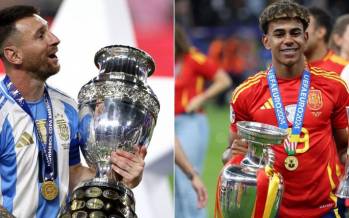 یامال و مسی,دیدار اسپانیا و آرژانتین در فینالیسیما