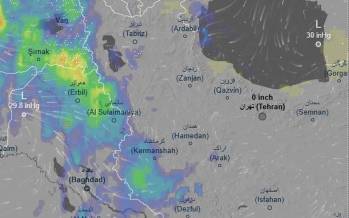 سامانه بارشی در ایران,ورود سامانه بارشی جدید به کشور