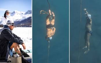 والدمار برودرر,رکوردشکنی شگفت‌انگیز حبس نفس