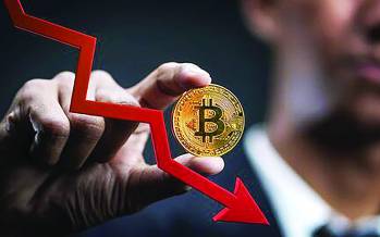بیت کوین,سقوط بیت کوین