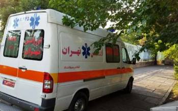 آمبولانس,سرقت از آمبولانس در حین نجات یک بیمار قلبی در پایتخت