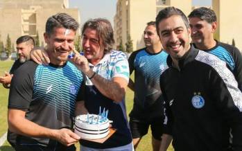 وریا غفوری,جشن تولد غفوری در تمرین استقلال