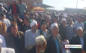 فیلم | مراسم تشییع پیکر صابر کاظمی