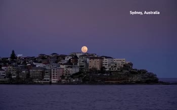 فیلم | بزرگترین و درخشان‌ترین ابرماه سال 2025