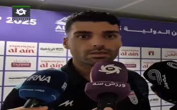 فیلم | طارمی: از قصد استادیوم آزادی رو نمی‌سازند تا چندین هزار نفر یکجا جمع نشوند