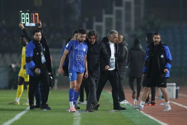 استقلال الوصل استقلال الوصل,مصدومیت حدادی