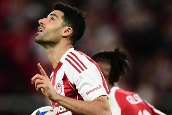 مهدی طارمی مهدی طارمی,برد المپیاکوس در قزاقستان با پاس گل طارمی