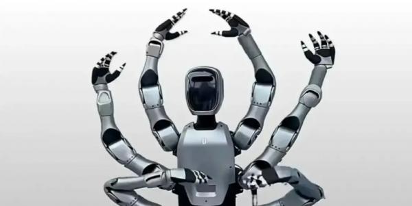 ربات انسان نما,رونمایی از اولین ربات انسان‌نما با شش بازو