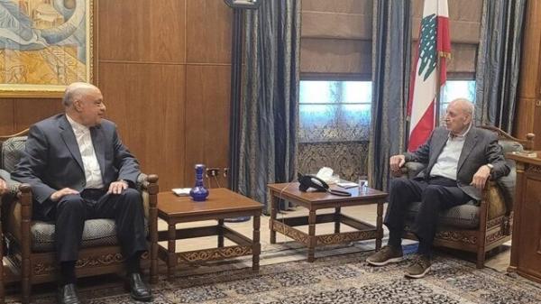 مجتبی امانی مجتبی امانی,دیدار سفیر ایران با رئیس پارلمان لبنان