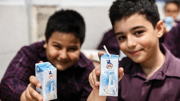 توزیع شیر در مدارس,شیر در مدارس دولتی