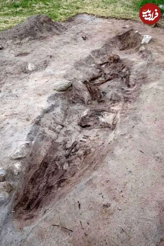 مقبره یک زن و سگش,کشف مقبرۀ 1100 سالۀ زن و سگش