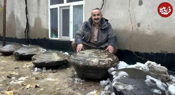 سنگ,کشف سنگ‌هایی با شکل مرموز در نزدیکی مرز ترکیه و عراق