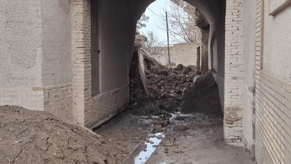 نایین,ریزش نایین,بخشی از دروازه تاریخی نایین