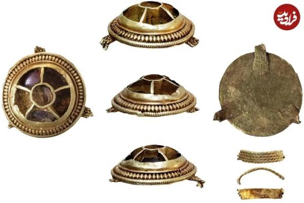 گنج 1400 سالۀ,کشف زیورآلات آنگلوساکسونی در انگلیس