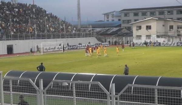 تیم نساجی,هفته شانزدهم لیگ دسته اول فوتبال