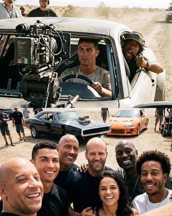 رونالدو,حضور رونالدو در فیلم سریع و خشن