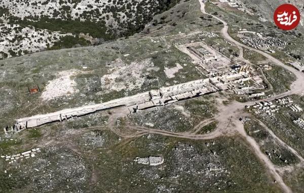 استادیوم باستانی,کشف استادیوم ۲ هزارساله در کنار یک درّۀ عمیق