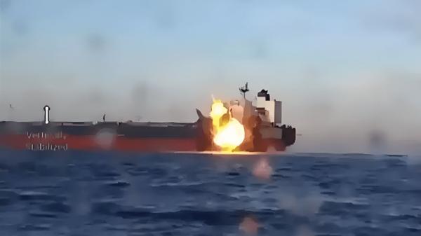 حمله به روسیه در دریای سیاه,حمله به یک کشتی روسی حامل روغن آفتابگردان در دریای سیاه