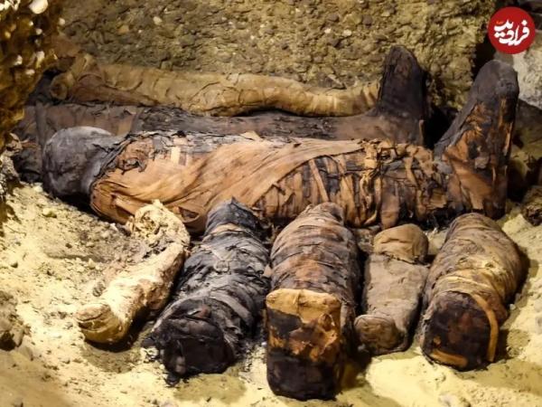 مومیایی,کشف مقبره‌ای مربوط به مصر باستان با 50 مومیایی