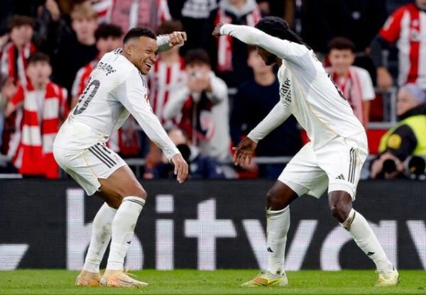 مسابقات فوتبال جهان در 12 آذر 1404,تیم رئال مادرید