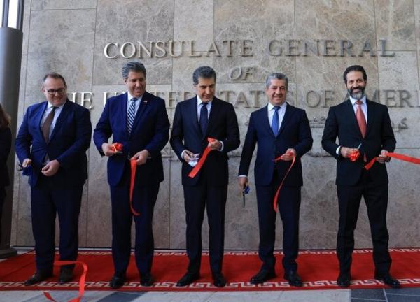 کنسولگری آمریکا,افتتاح بزرگترین کنسولگری آمریکا در نزدیکی ایران