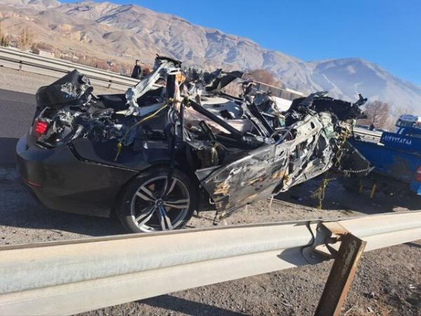 تصادف تصادف,تصادف در آزادراه پیامبر اعظم