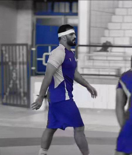 حسن یزدانی حسن یزدانی,تمرین تیم کشتی استقلال