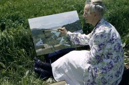 مشهورترین نقاشان آمریکا ,مادربزرگ موسی