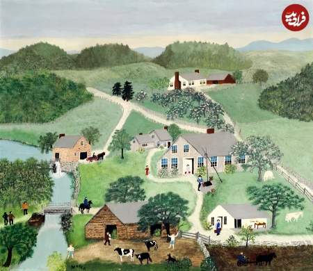 مشهورترین نقاشان آمریکا ,مادربزرگ موسی