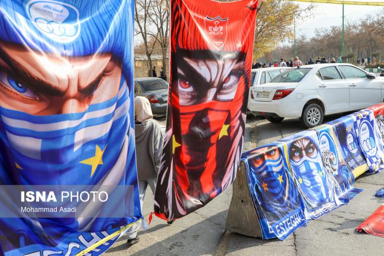 تصاویر دیدار پرسپولیس و استقلال,عکس های دیدار استقلال و پرسپولیس در دربی تهران,تصاویر دربی 106