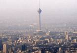 تهران با شاخص آلودگی,الودگی تهران