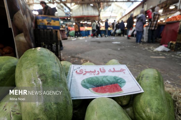 تصاویر خلوتی بازار تبریز در شب یلدا,عکس های خلوت بودن بازار تبریز در شب یلدا,تصاویر بازار تبریز در شب یلدا 1404
