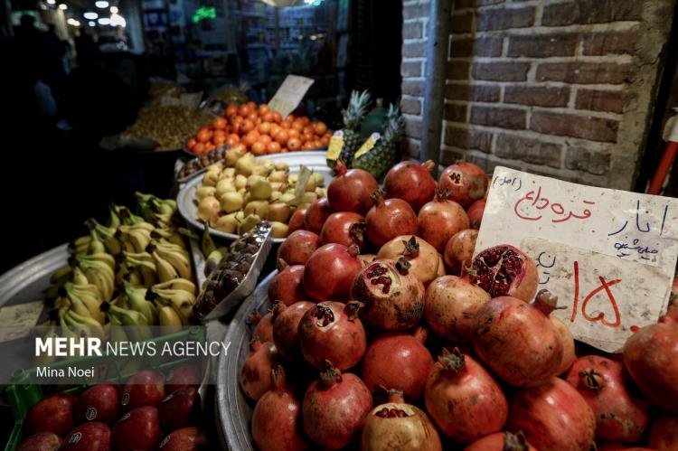 تصاویر خلوتی بازار تبریز در شب یلدا,عکس های خلوت بودن بازار تبریز در شب یلدا,تصاویر بازار تبریز در شب یلدا 1404