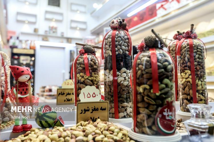 تصاویر خلوتی بازار تبریز در شب یلدا,عکس های خلوت بودن بازار تبریز در شب یلدا,تصاویر بازار تبریز در شب یلدا 1404