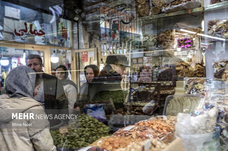 تصاویر خلوتی بازار تبریز در شب یلدا,عکس های خلوت بودن بازار تبریز در شب یلدا,تصاویر بازار تبریز در شب یلدا 1404