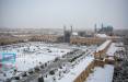 تصاویر بارش برف پاییزی در اصفهان,عکس های بارش برف پاییزی در اصفهان,تصاویر براش برف اصفهان در آذر 1404