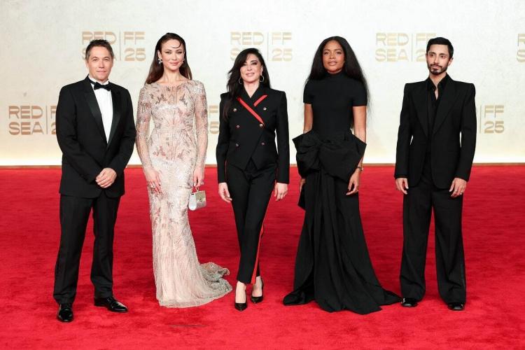 تصاویر فرش قرمز جشنواره فیلم دریای سرخ عربستان سعودی,عکس های جشنواره فیلم دریای سرخ,تصاویر جشنواره فیلم دریای سرخ در عربستان