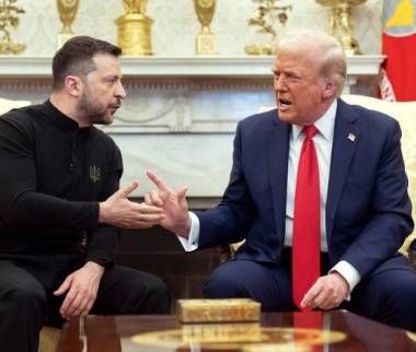 ترامپ و زلنسکی,رئیس جمهور آمریکا و اوکراین