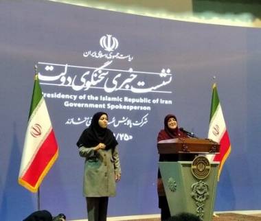 فاطمه مهاجرانی,سخنگوی دولت