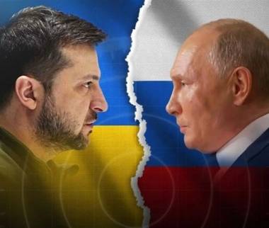 پوتین و زلنسکی,رئیس جمهور روسیه و اوکراین