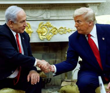 ترامپ و نتانیاهو,رئیس جمهور آمریکا و نخست وزیر اسرائیل