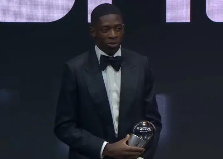 تصاویر مراسم The Best 2025 فیفا تصاویر مراسم The Best 2025 فیفا,عکس های دمبله در مراسم The Best 2025 فیفا,تصاویر بازیکنان در مراسم The Best 2025 فیفا